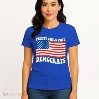 Pretty Girls Vote Democrats Women's T-Shirt thumb 4