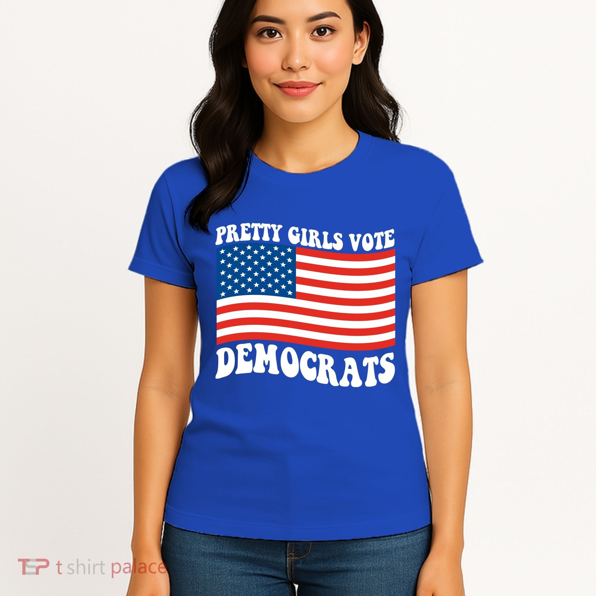 Pretty Girls Vote Democrats Women's T-Shirt