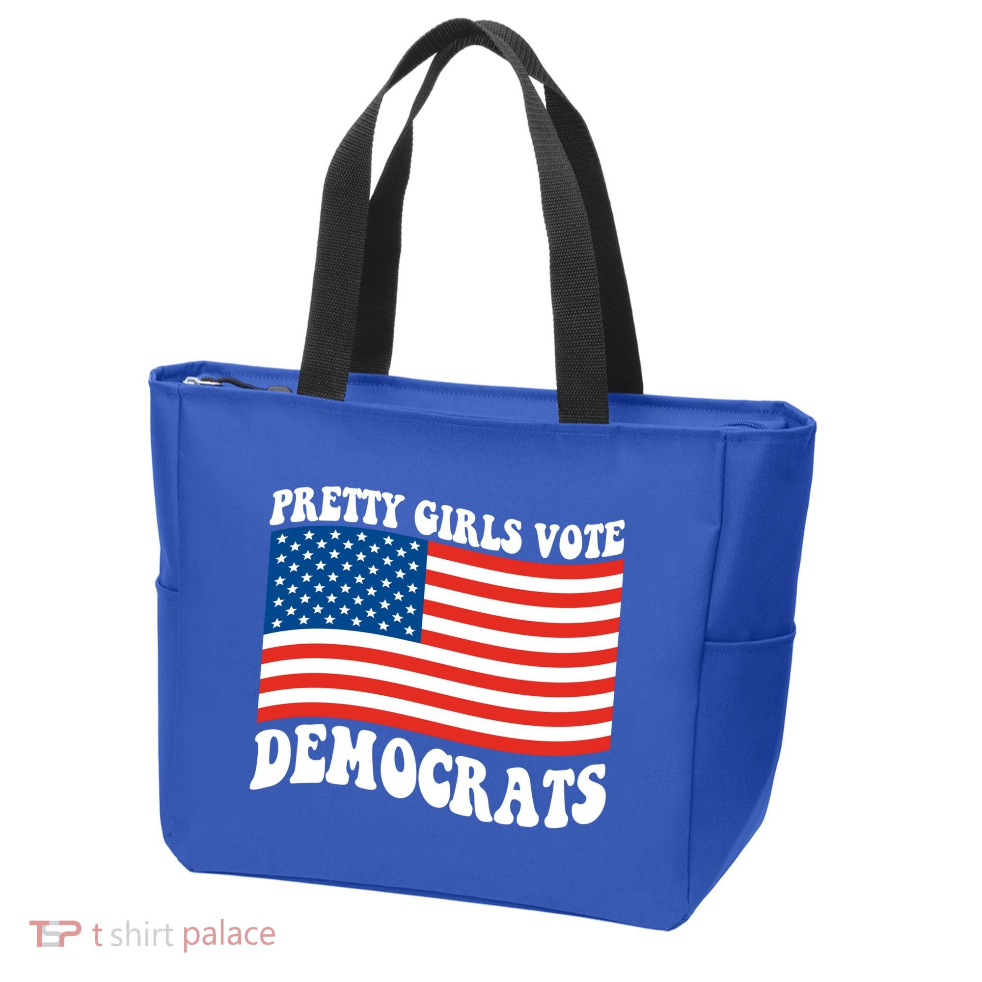 Pretty Girls Vote Democrats Tote Bag