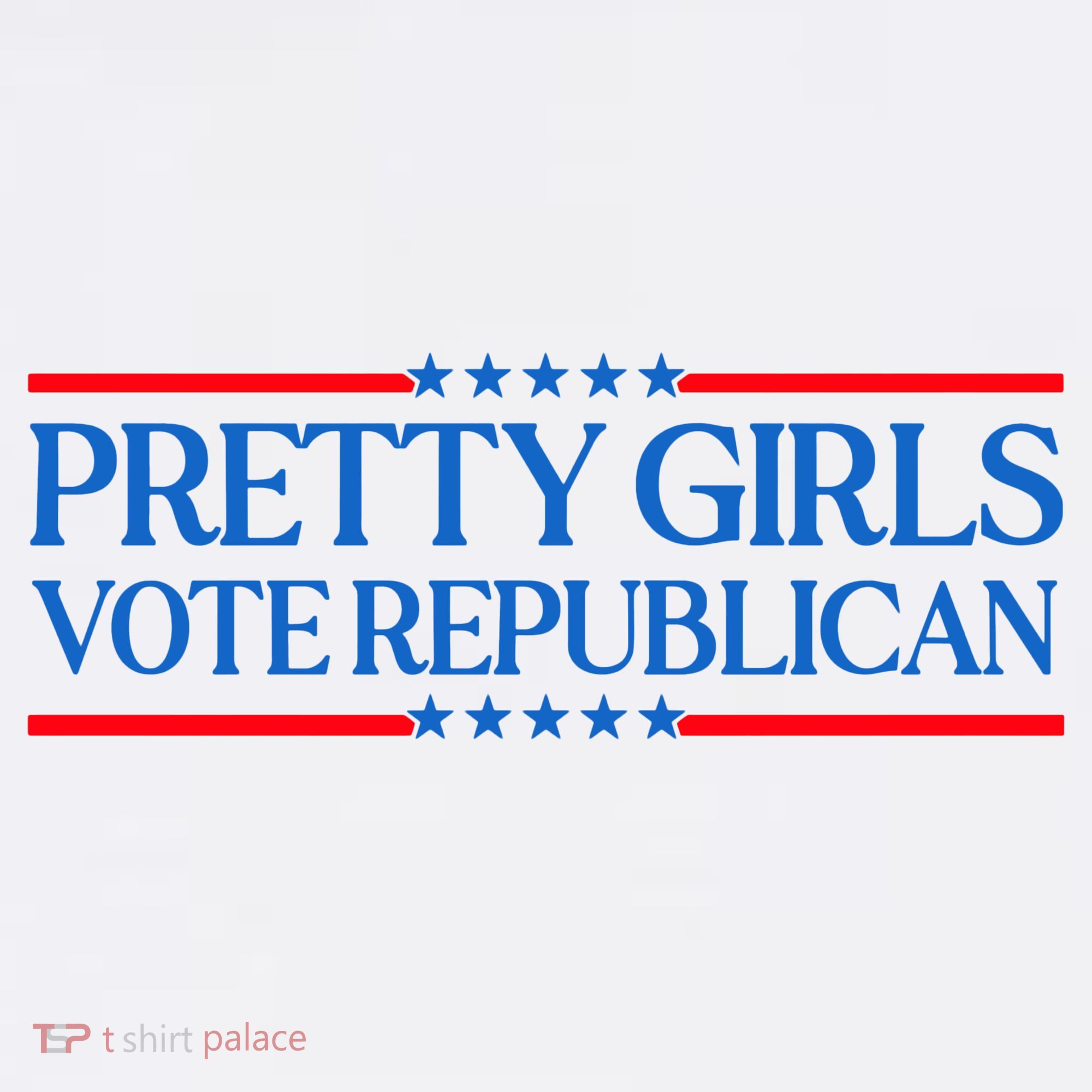 Pretty Girl Vote Republican Funny Saying Sweatshirt