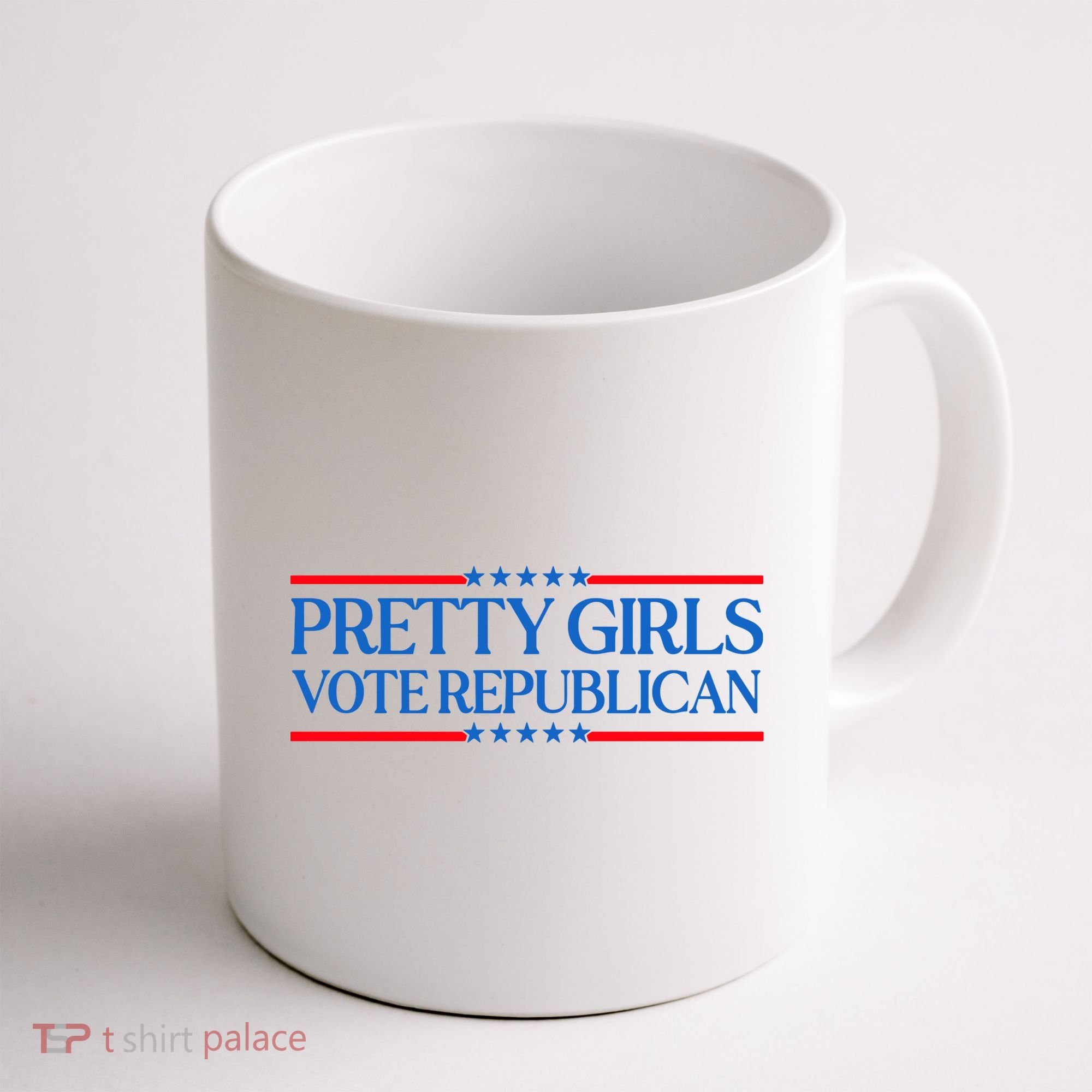 Pretty Girl Vote Republican Funny Saying Coffee Mug