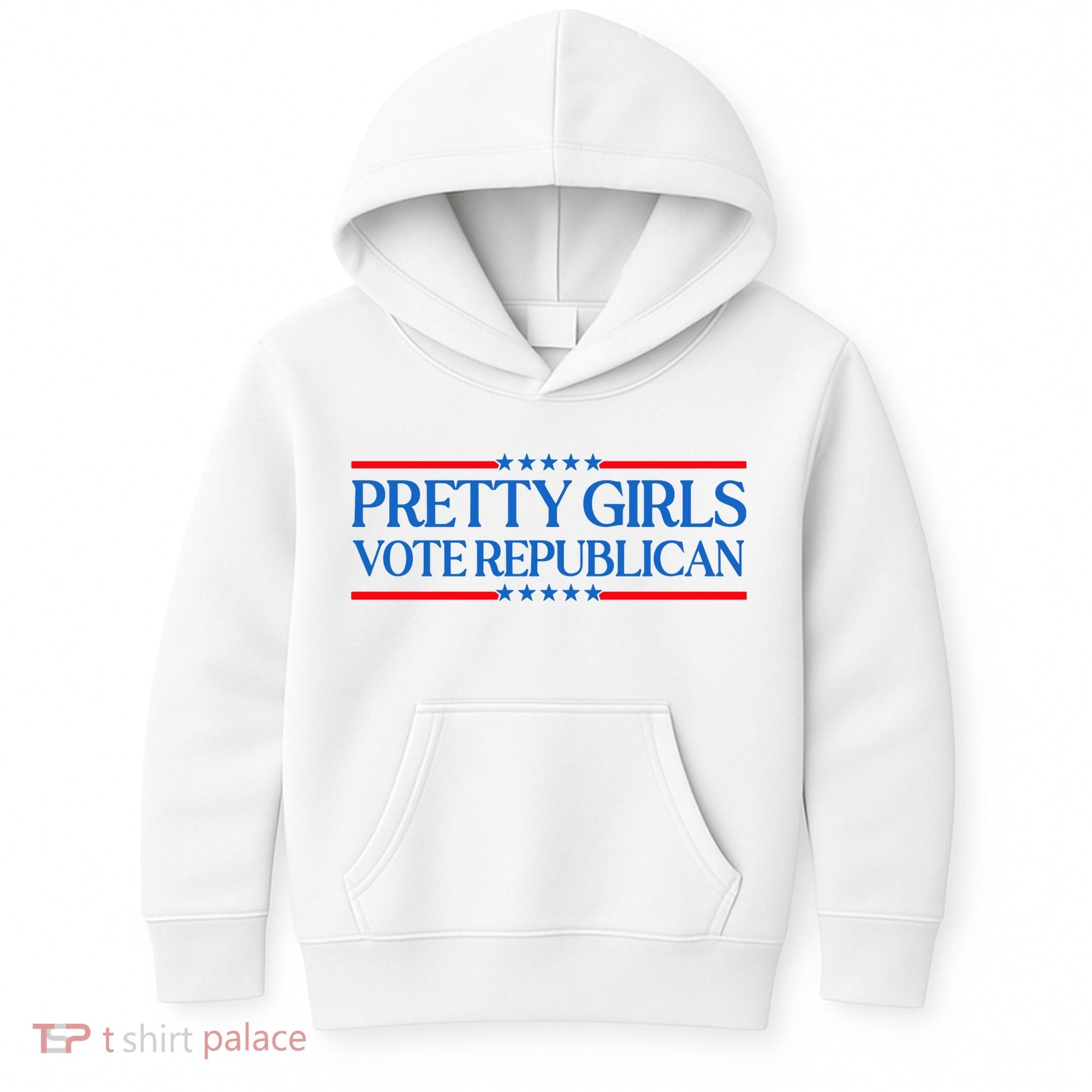 Pretty Girl Vote Republican Funny Saying Kids Hoodie