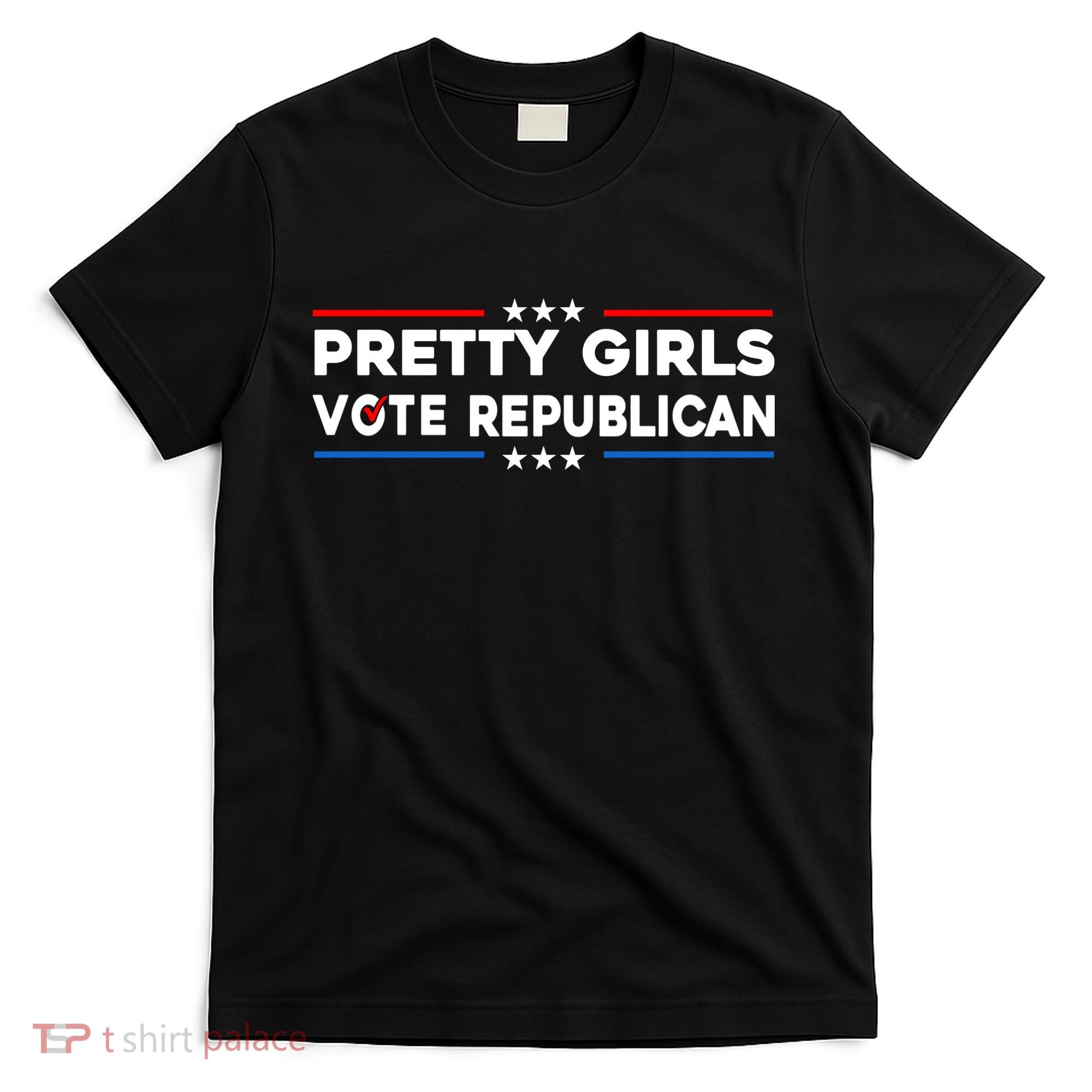 Pretty Girl Vote Republican T-Shirt