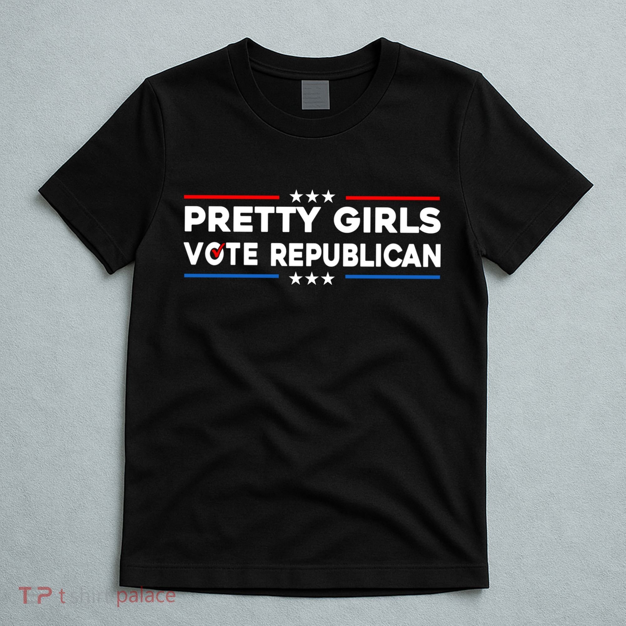 Pretty Girl Vote Republican T-Shirt