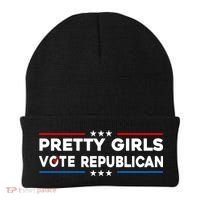Pretty Girl Vote Republican Beanie thumb 0