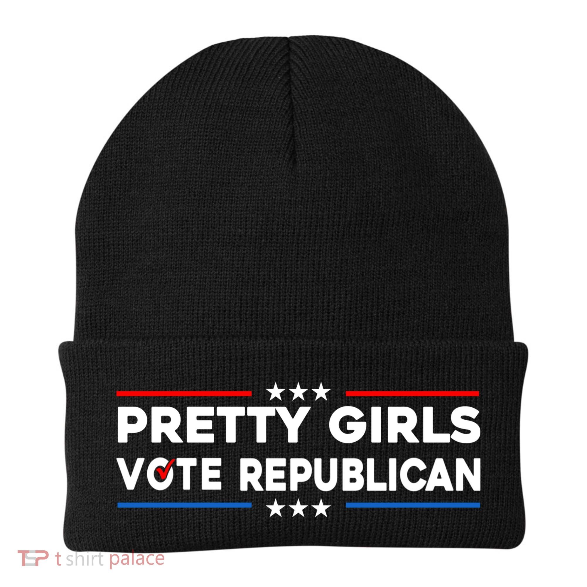 Pretty Girl Vote Republican Beanie