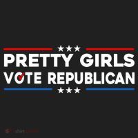 Pretty Girl Vote Republican Beanie thumb 2