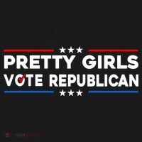 Pretty Girl Vote Republican Coaster thumb 2
