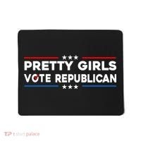 Pretty Girl Vote Republican Mousepad thumb 0