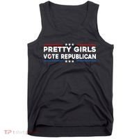 Pretty Girl Vote Republican Tank Top thumb 0