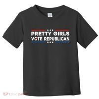 Pretty Girl Vote Republican Toddler T-Shirt thumb 0