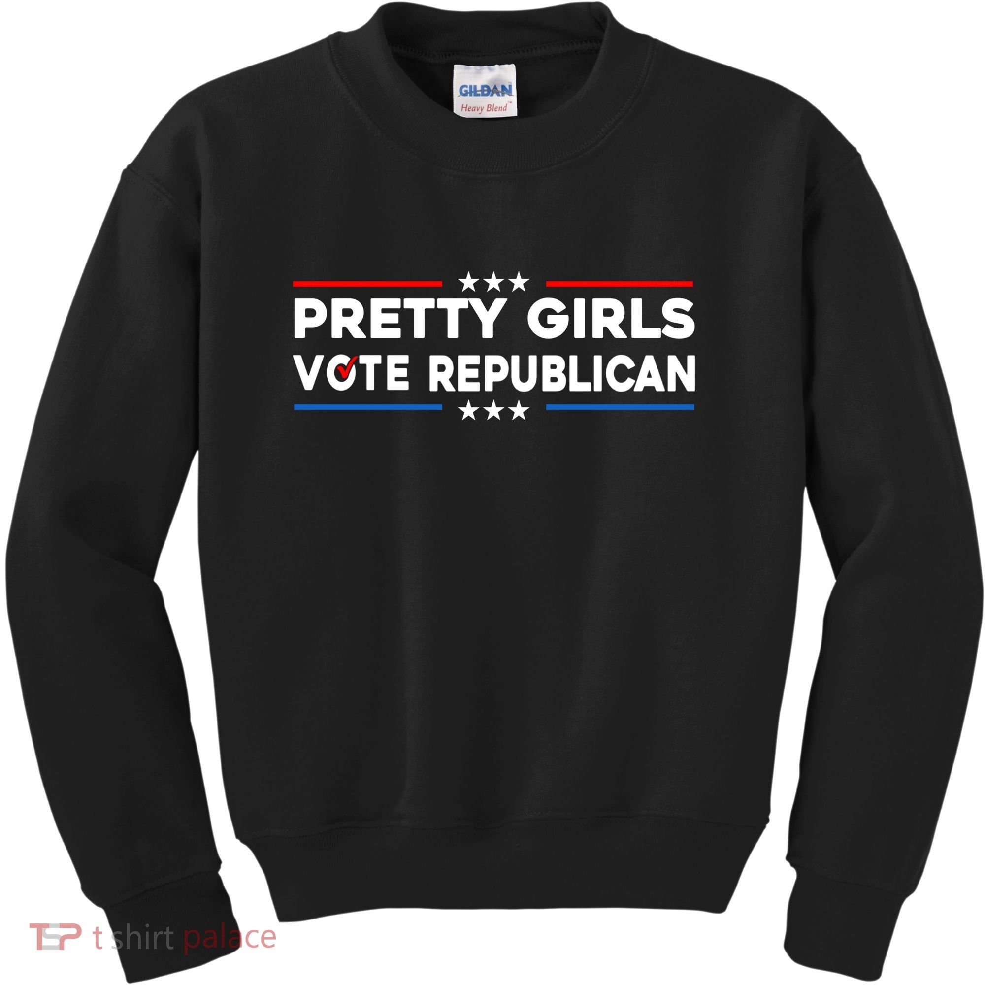 Pretty Girl Vote Republican Kids Sweatshirt