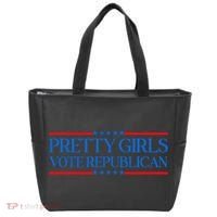 Pretty Girl Vote Republican Tote Bag thumb 0