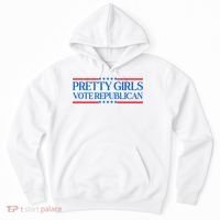 Pretty Girl Vote Republican Hoodie thumb 0