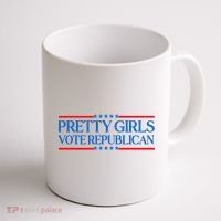 Pretty Girl Vote Republican Coffee Mug thumb 1