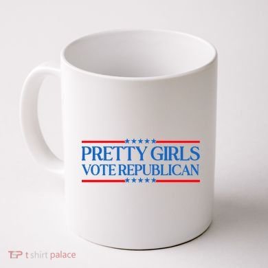 Pretty Girl Vote Republican Coffee Mug
