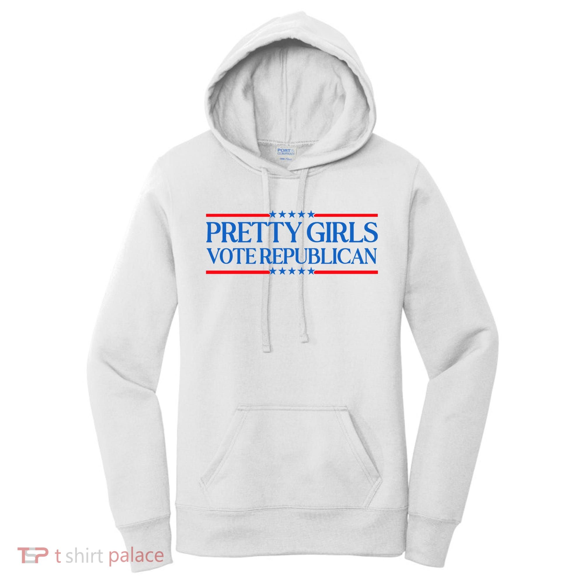 Pretty Girl Vote Republican Women's Hoodie