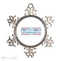 Pretty Girl Vote Republican Ornament thumb 0
