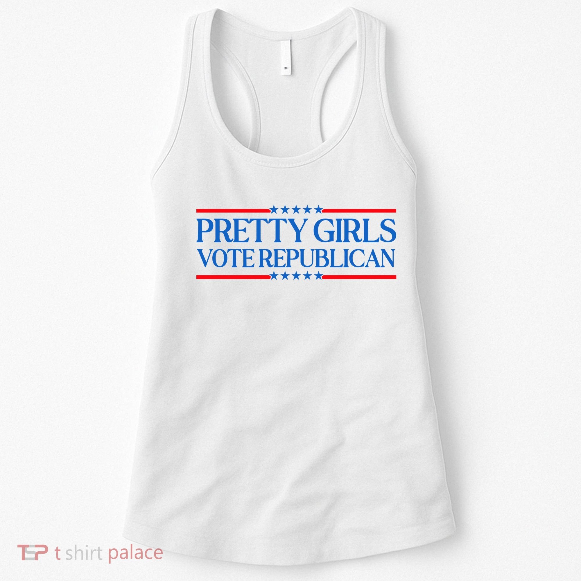 Pretty Girl Vote Republican Women's Tank Top