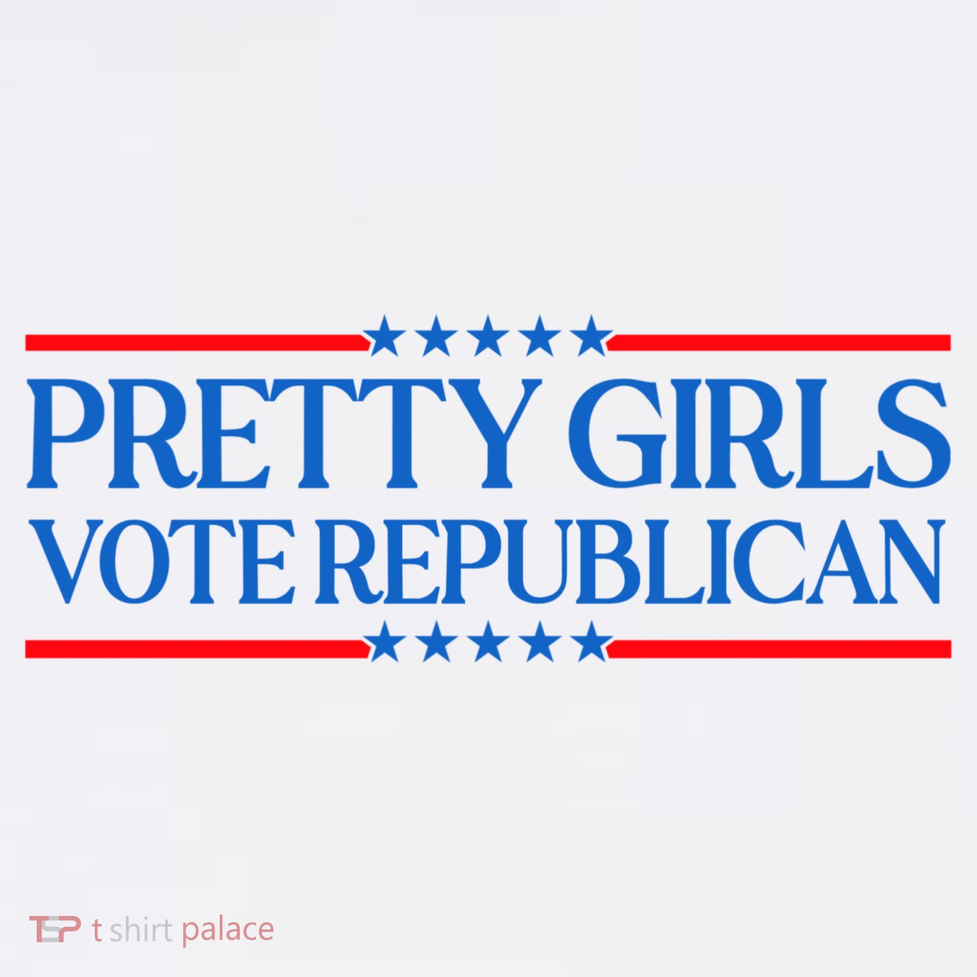 Pretty Girl Vote Republican Women's Tank Top