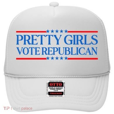 Pretty Girl Vote Republican Hat
