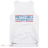 Pretty Girl Vote Republican Tank Top thumb 0