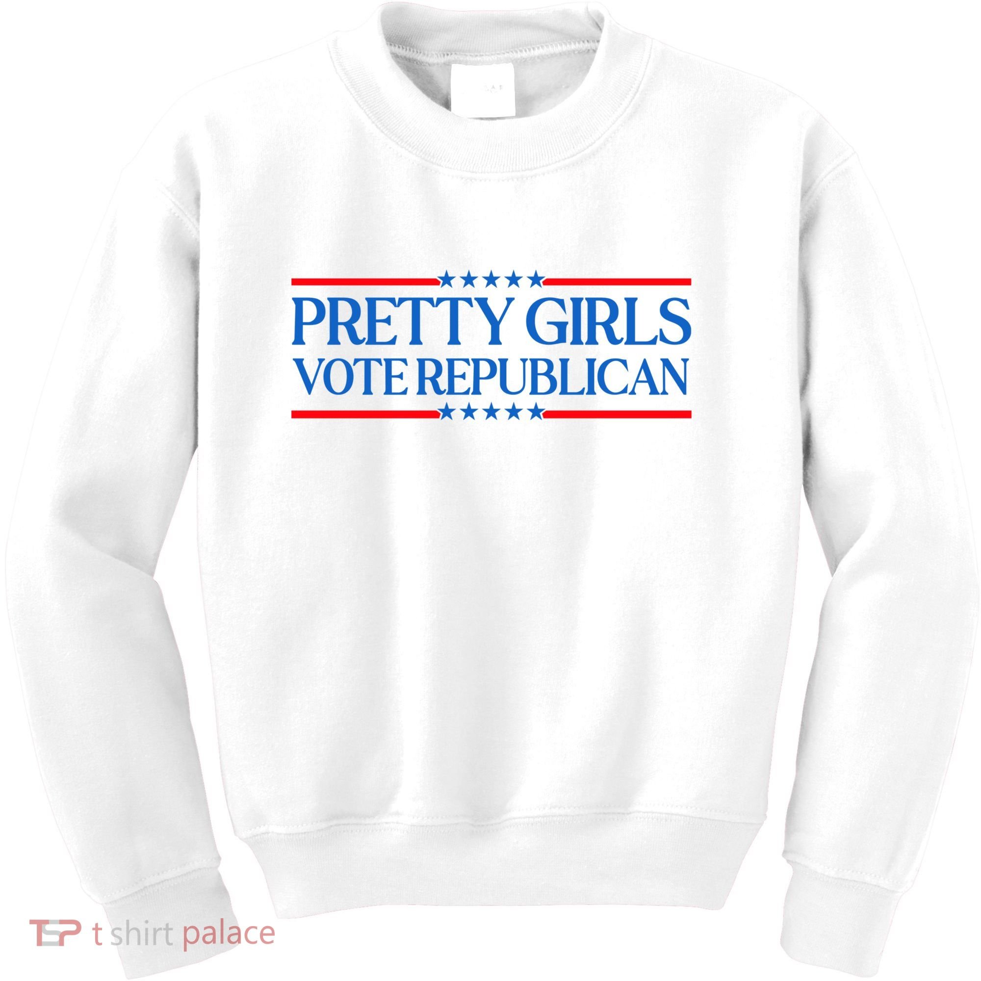 Pretty Girl Vote Republican Kids Sweatshirt