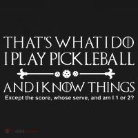Pickleball Gear What I Do Except The Score Pickleballer Doggie Tank thumb 4