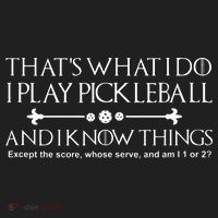 Pickleball Gear What I Do Except The Score Pickleballer Hat thumb 2