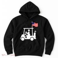 Patriotic Golf Wear Usa Strong Golf Cart Hoodie thumb 0