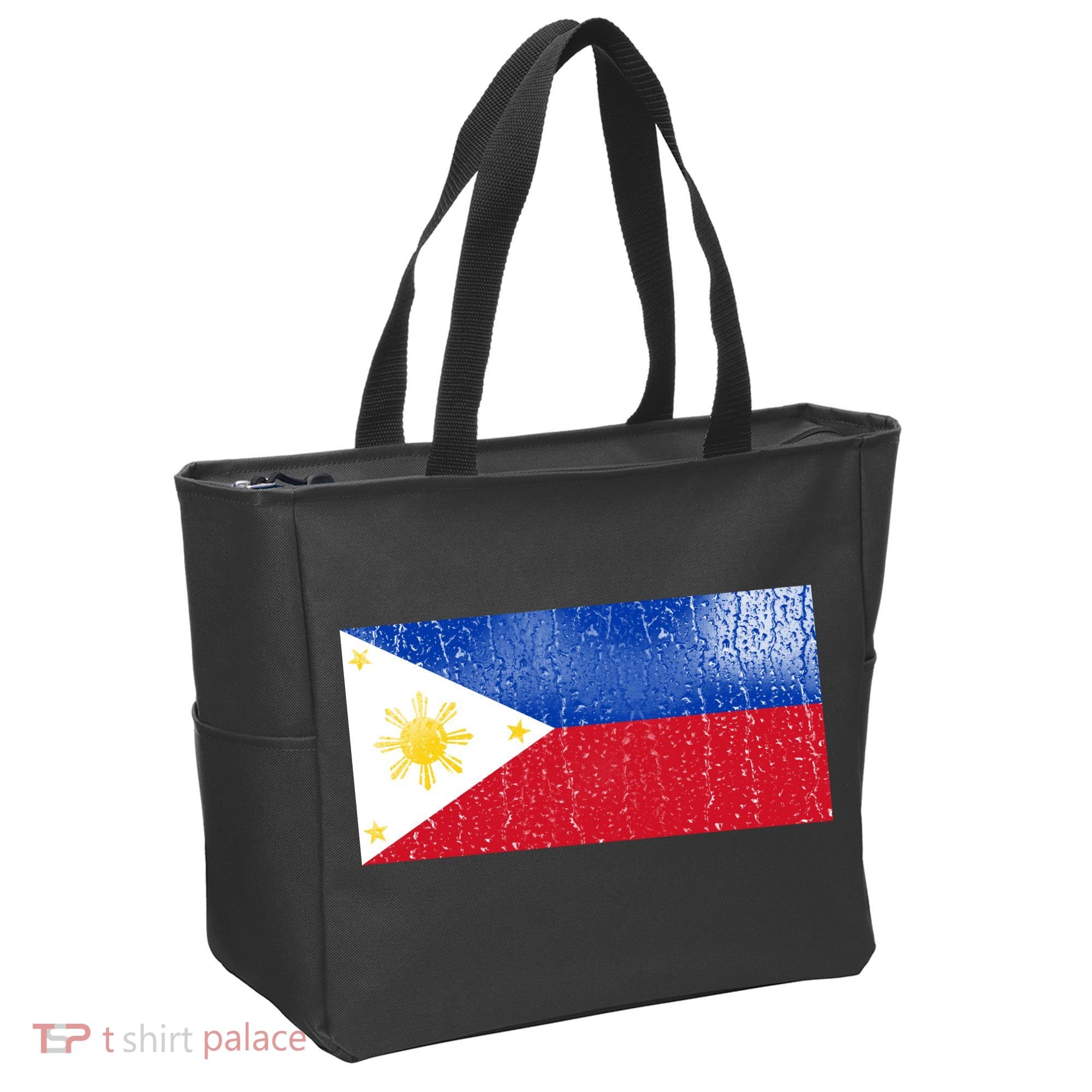 Philippines Glass Water Flag Tote Bag