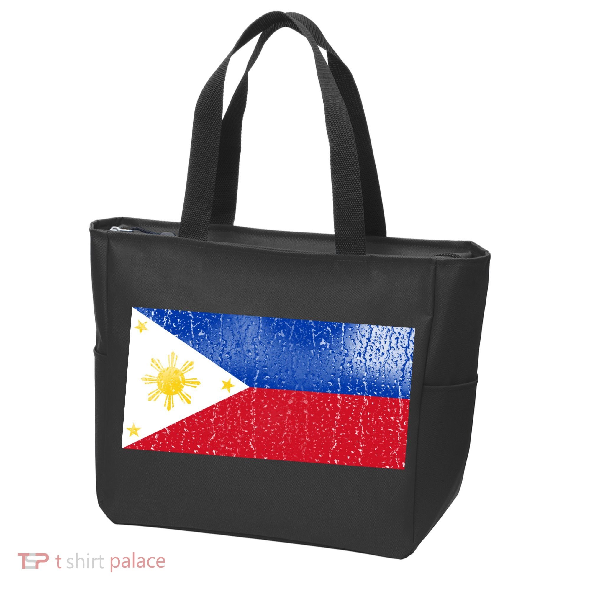 Philippines Glass Water Flag Tote Bag