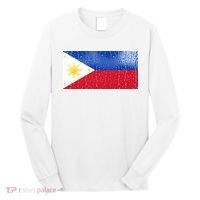 Philippines Glass Water Flag Long Sleeve Shirt thumb 0