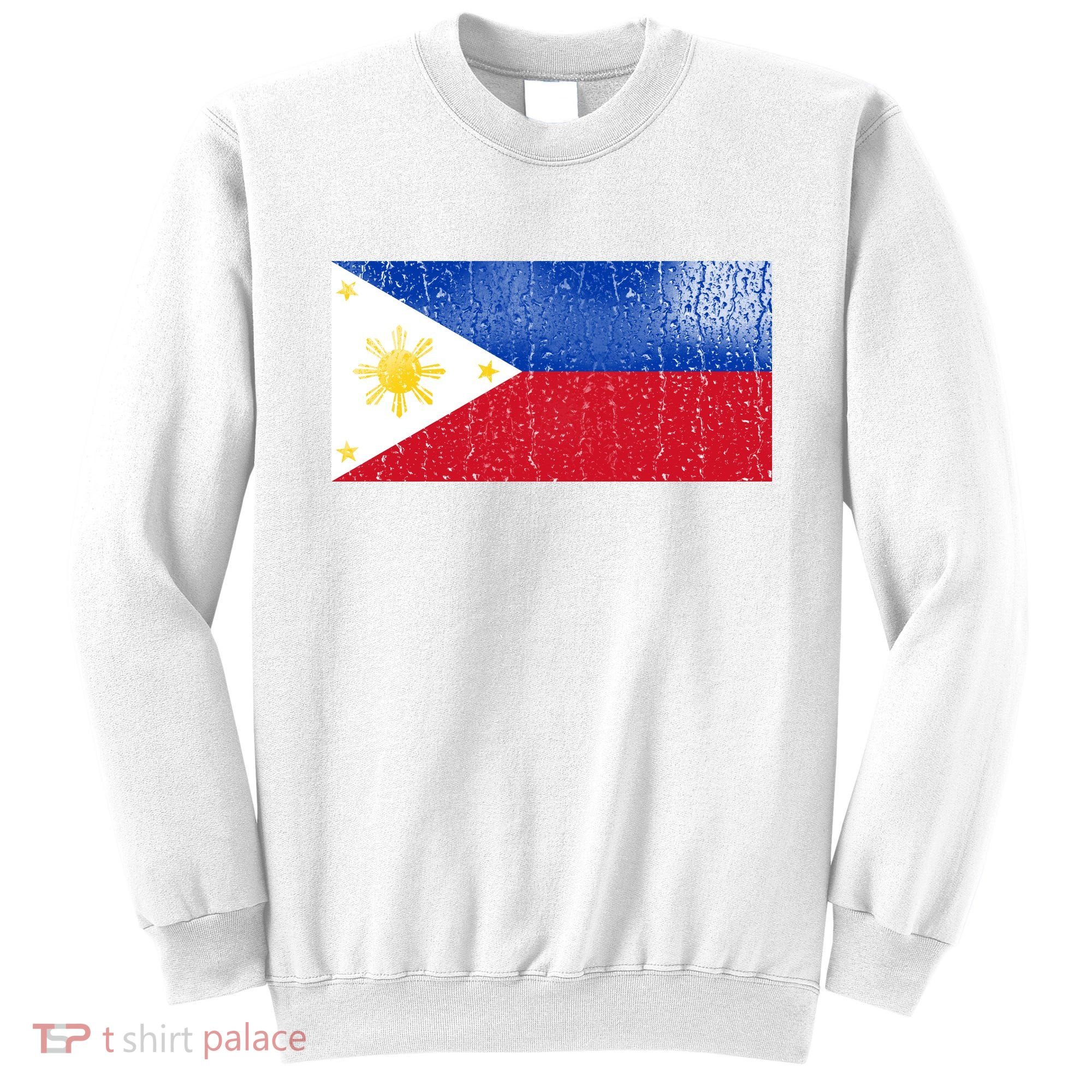Philippines Glass Water Flag Sweatshirt