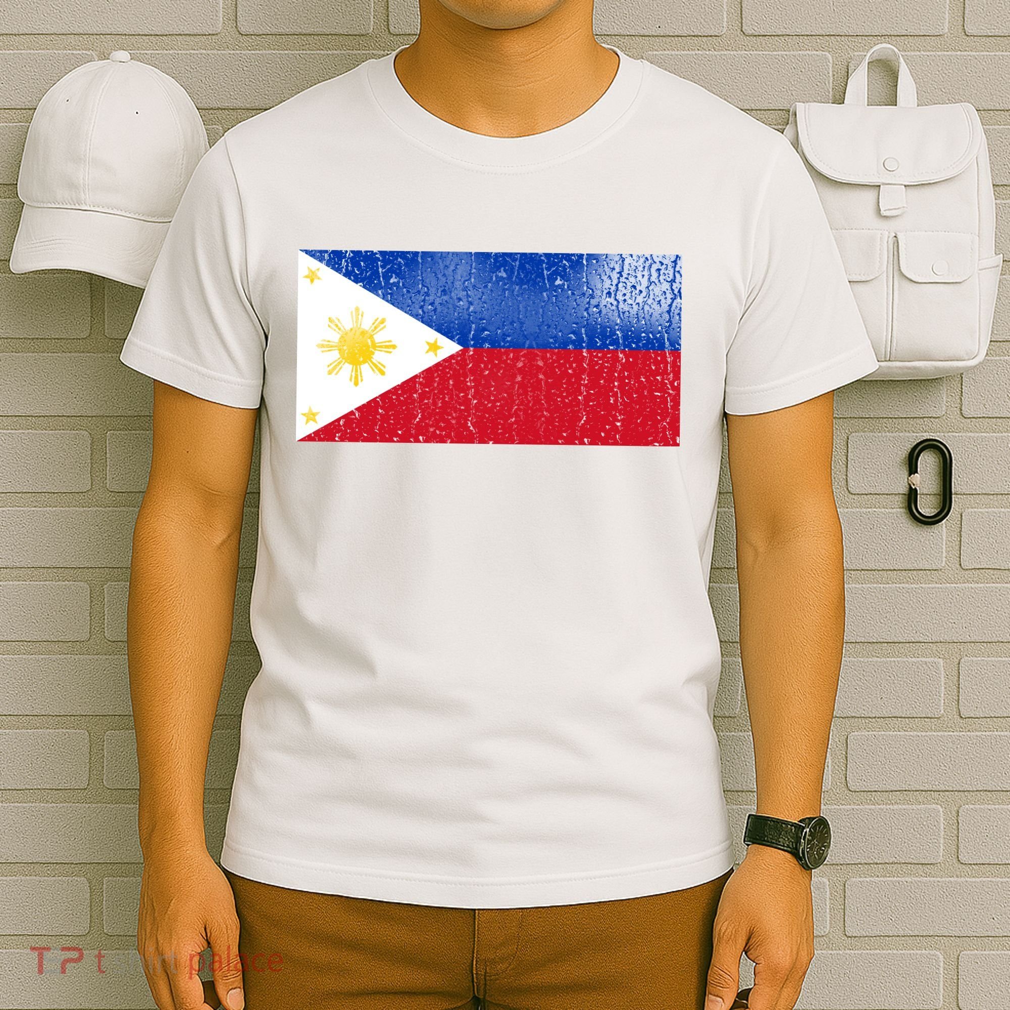 Philippines Glass Water Flag T-Shirt