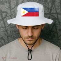 Philippines Glass Water Flag Bucket Hat thumb 2