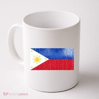 Philippines Glass Water Flag Coffee Mug