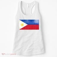Philippines Glass Water Flag Women's Tank Top thumb 0