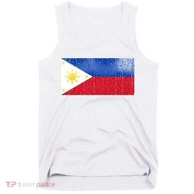 Philippines Glass Water Flag Tank Top