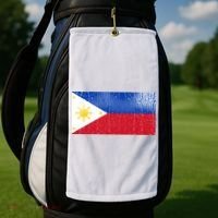 Philippines Glass Water Flag Golf Towel thumb 2