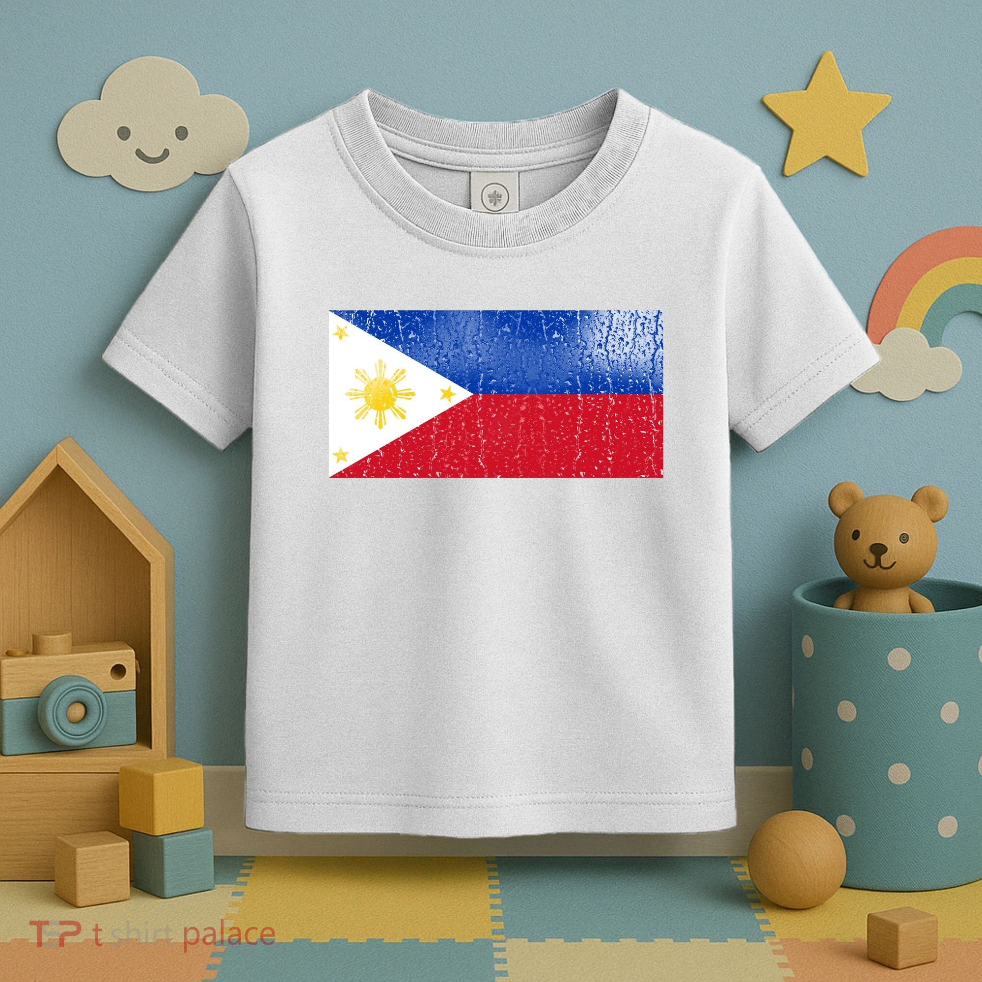 Philippines Glass Water Flag Toddler T-Shirt