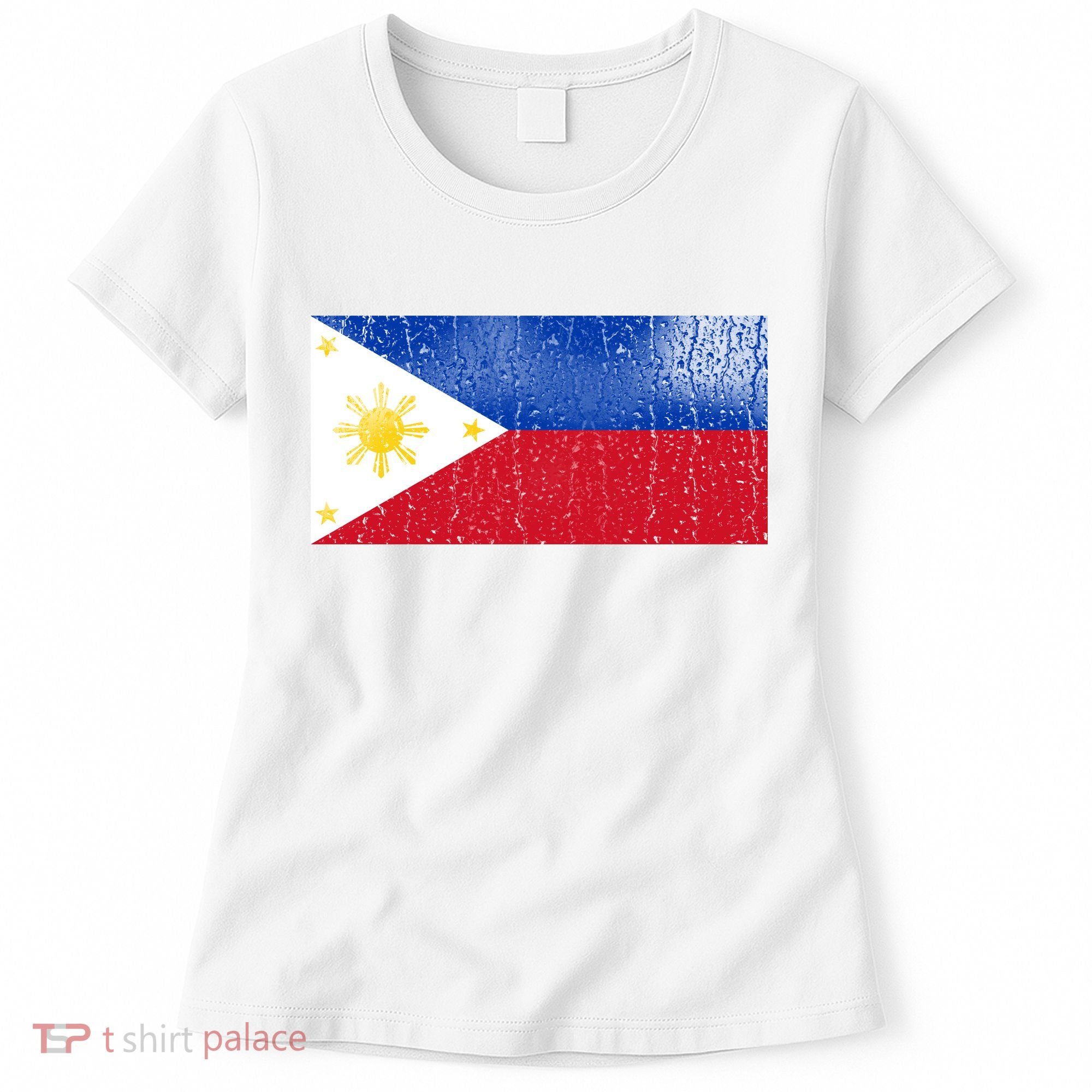 Philippines Glass Water Flag Women's T-Shirt