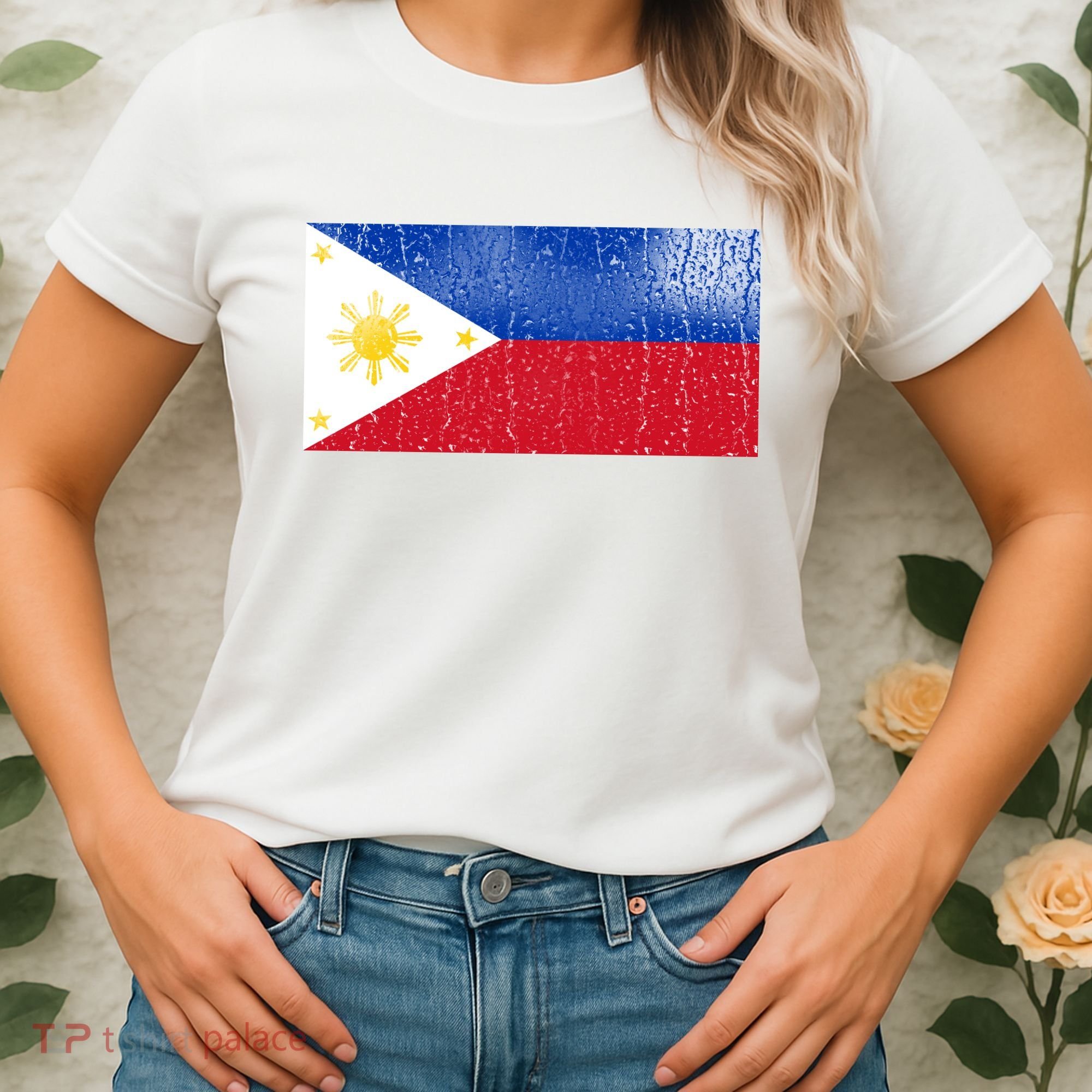 Philippines Glass Water Flag Women's T-Shirt