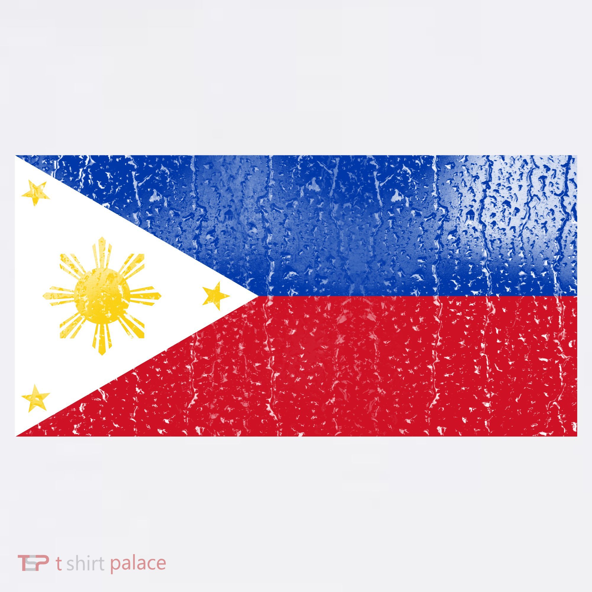 Philippines Glass Water Flag Women's T-Shirt