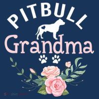 Pitbull Grandma Womens Mom Pitbull Dog Lover Christmas Baby Bodysuit thumb 2