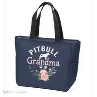 Pitbull Grandma Womens Mom Pitbull Dog Lover Christmas Tote Bag thumb 3