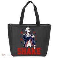 Patriotic George Washington Shake Revolutionary Tote Bag thumb 0