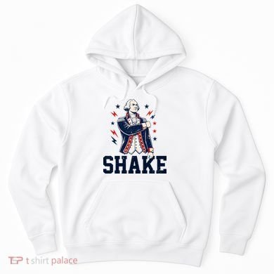 Patriotic George Washington Shake Revolutionary Hoodie