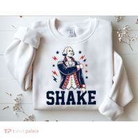 Patriotic George Washington Shake Revolutionary Sweatshirt thumb 2
