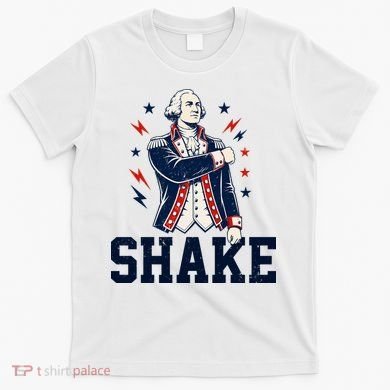 Patriotic George Washington Shake Revolutionary T-Shirt